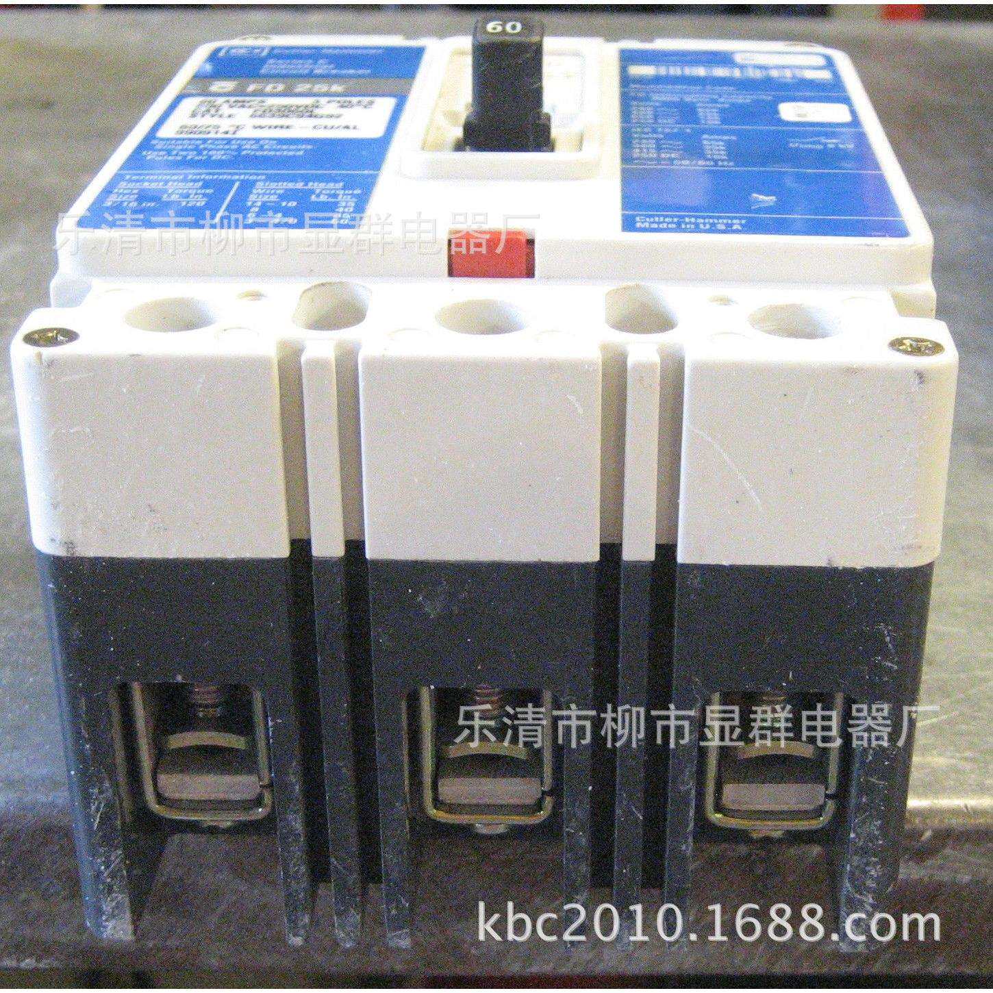 Cutler Hammer 塑壳断路器FD 25KFD3060L FD3060