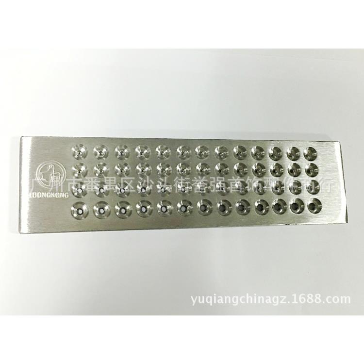拉线板 4排圆形拉线板 拉丝板 铂金/黄金/银拔线板 0.26-4.1