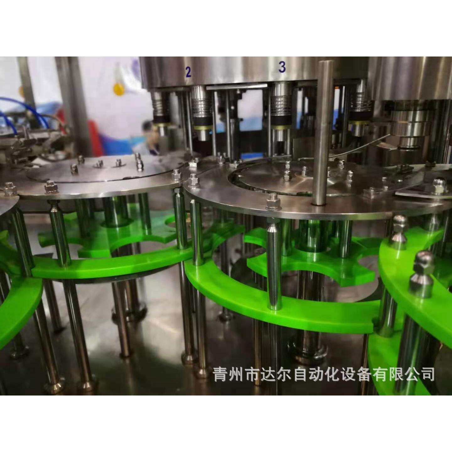 日用化工腐蚀液体快速12头称重灌装机 瓶装家用消毒液漂白剂灌装
