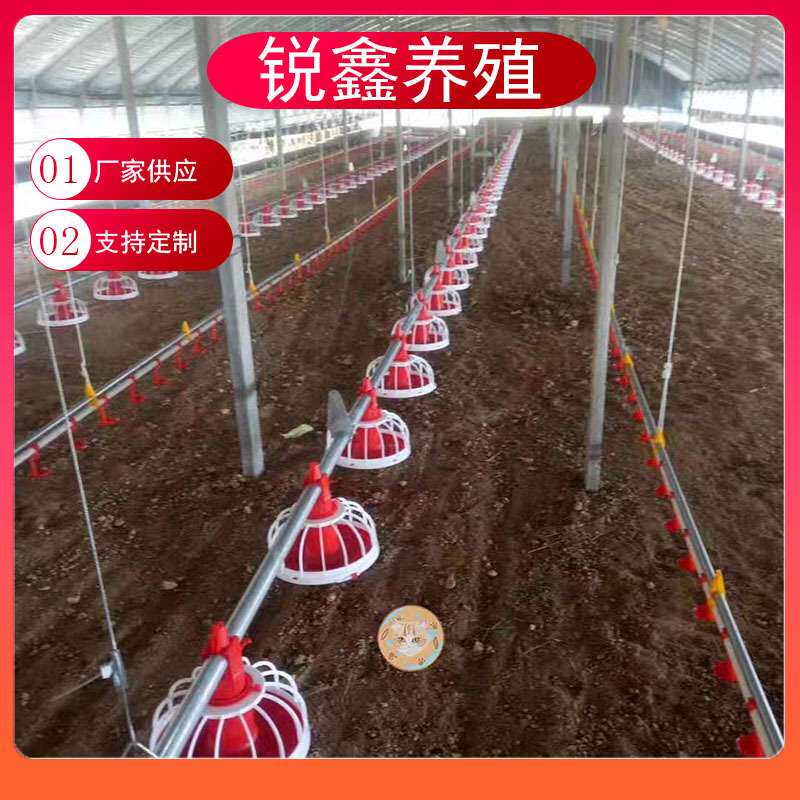 养鸡设备 肉鸡自动料线水线饮水器 料线配件 绞龙肉鸡用料线