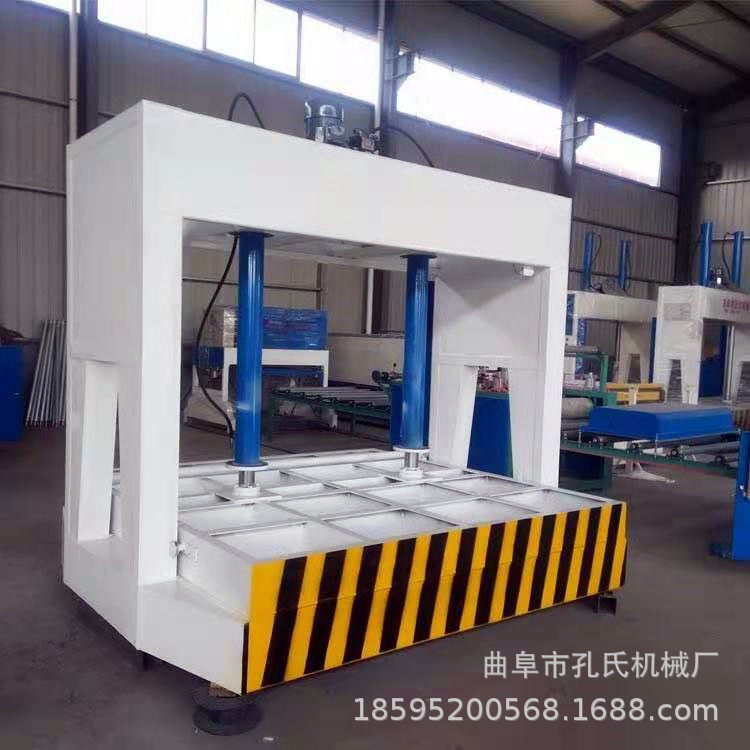 家具粘合整型分段式冷压机生产厂家多层板五合板涂胶复合压板机