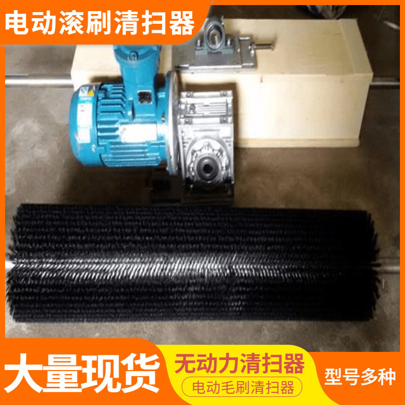 滚刷清扫器 电动清扫器 尼龙毛刷清扫器
