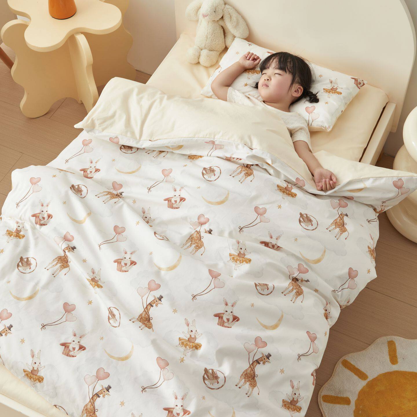 幼儿园被子三件套宝宝午睡专用纯棉小被子六件套儿童被褥婴儿床品