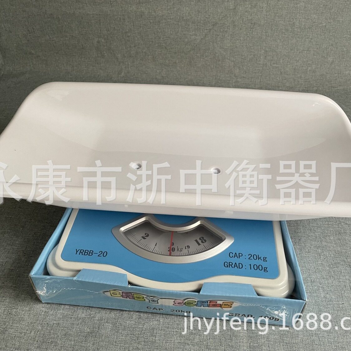 【厂家供应】20KG机械婴儿秤，弹簧台称，可定牌