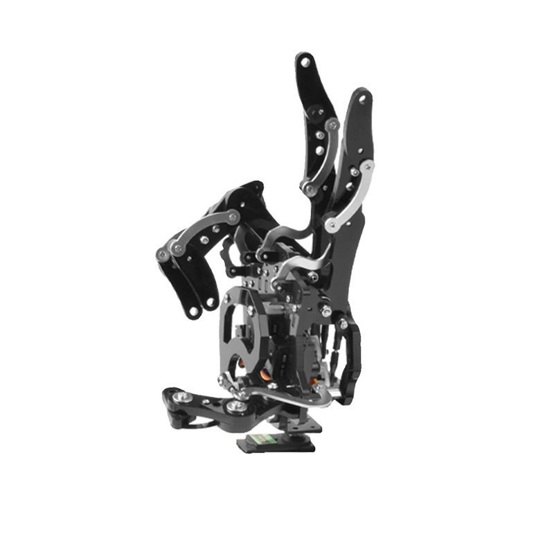 仿生开源机械手掌Arduino机器人灵巧手指臂可编程防堵转
