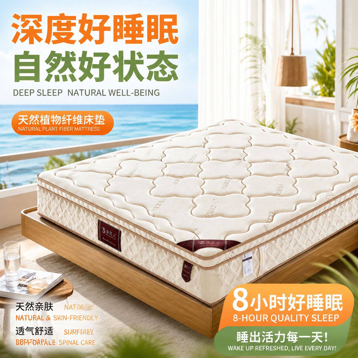豪华酒店袋装弹簧床垫卧室加厚席梦思出租公寓民宿家用高端床垫