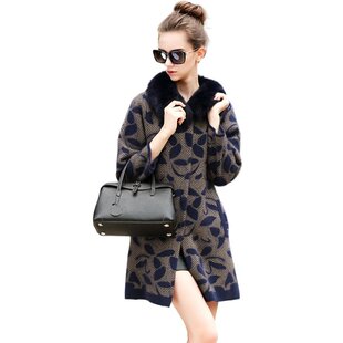 奈昕让您穿着好看个性化私人订制 25655 new Woolen coat气质修身