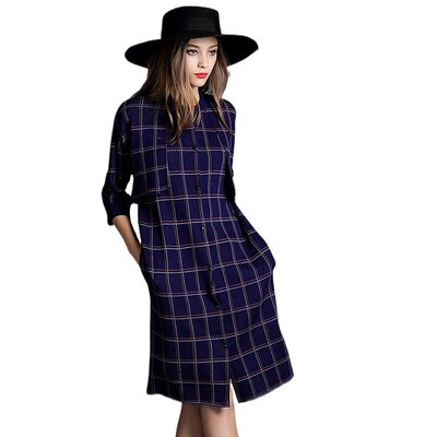 奈昕让您穿着好看个性化私人订制 24025 new coat 英伦气质圆领格