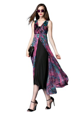 奈昕让您穿着漂亮个性化私人订制 24539 new dress气质女装大摆飘