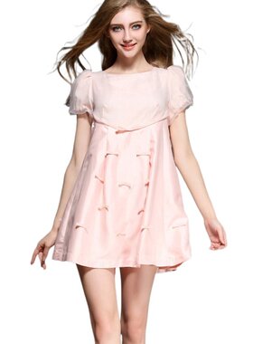 奈昕让您穿着漂亮个性化私人订制 5905 简约时尚气质淑女dress拼