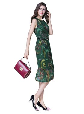 奈昕让您穿着漂亮个性化私人订制 23193 new dress时尚抽象印花修