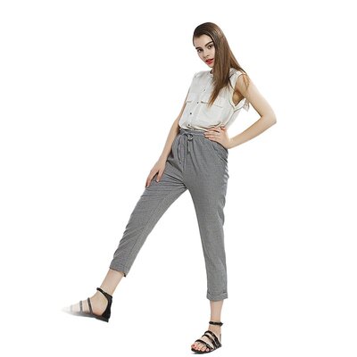 时尚无袖纯色衬衫定制