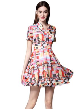 奈昕让您穿着漂亮个性化私人订制 101386 new dress新款春秋淑女