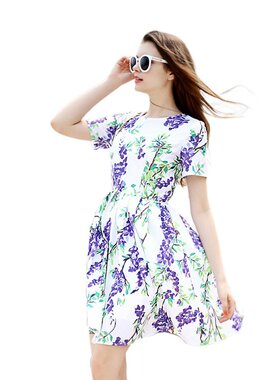 奈昕让您穿着好看个性化私人订制 20780私人订制新品夏装dress碎