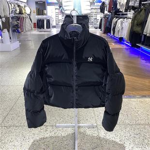 MLB羽绒服女款 运动休闲舒适棉羽绒服3FDJB4056 舒适哑光亮面短款