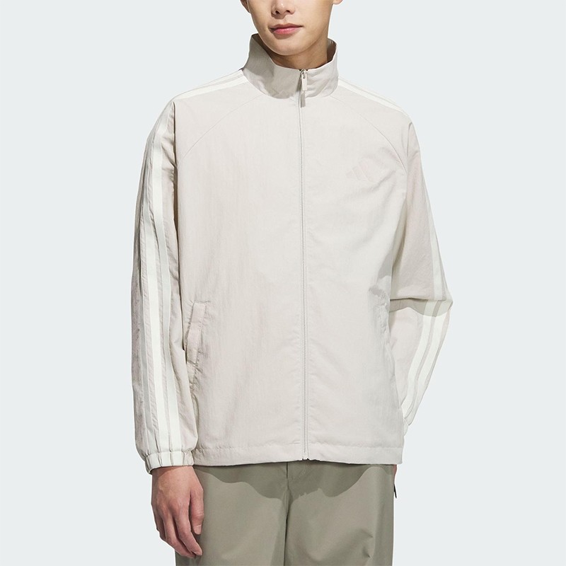 Adidas阿迪达斯男透气夹克运动休闲服梭织立领外套KC3894  KC3892