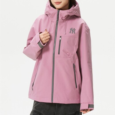 MLB女款时尚舒适保暖梭织薄款运动休闲夹克外套3AWJB0361-50PKS