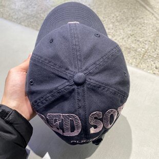 MLB男女25冬季新款舒适百搭韩系显脸小复古软顶棒球帽3ACPB076N