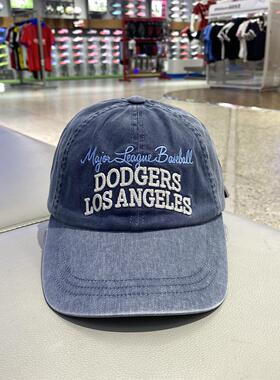 MLB男女情侣纯棉舒适棒球帽时尚也防晒挡阳休闲鸭舌帽3ACPV185N