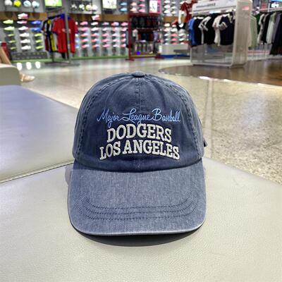 MLB男女情侣纯棉舒适棒球帽时尚也防晒挡阳休闲鸭舌帽3ACPV185N