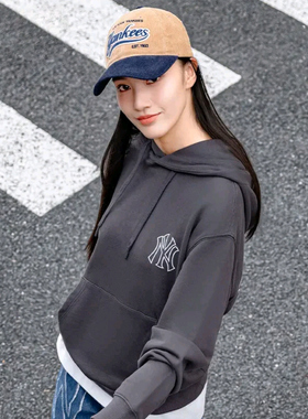 MLB男女同款舒适百搭运动连帽卫衣3AHDB0144-3AHDB0544-3AHDB0551