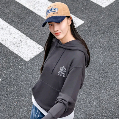 MLB男女同款舒适百搭运动连帽卫衣3AHDB0144-3AHDB0544-3AHDB0551