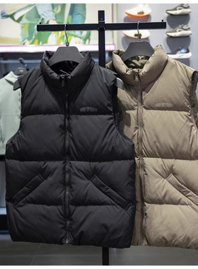李宁2025新款韦德系列冬季男子保暖防泼水鹅绒羽绒马甲 AMRV079