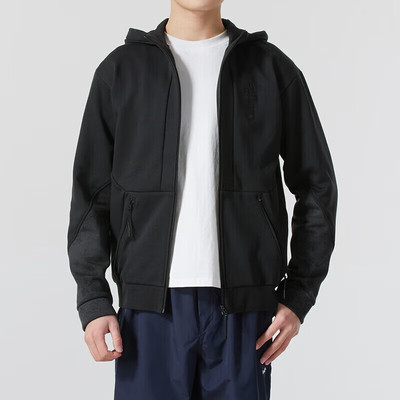 阿迪达斯男运动服健身休闲针织纯棉夹克卫衣外套 IP4942 HA1416