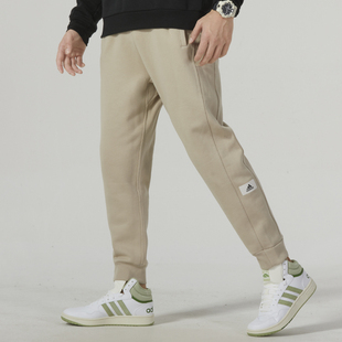 长裤 阿迪达斯男装 针织保暖卫裤 轻运动舒适加绒运动裤 IB6160 冬季
