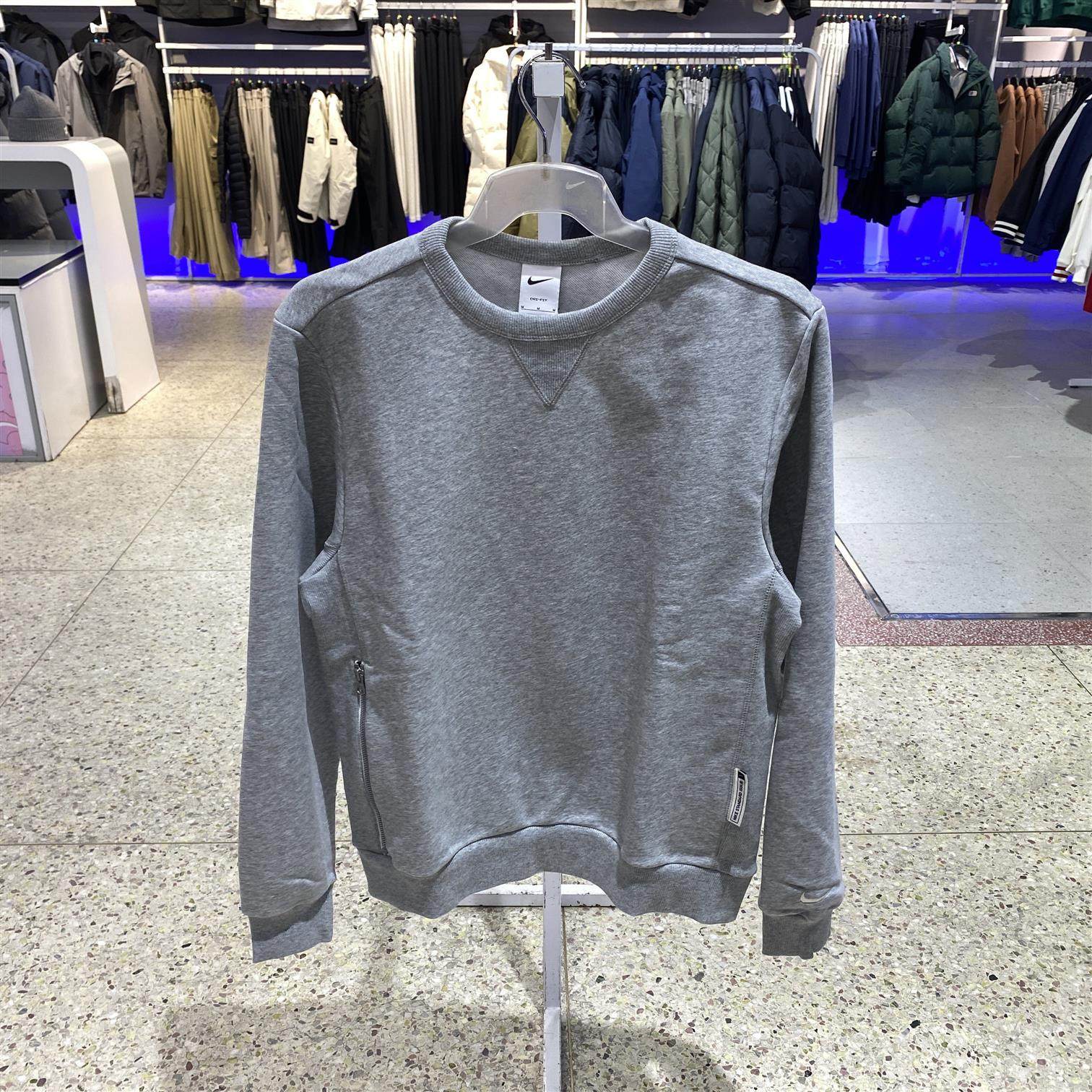 耐克新款棉质毛圈男舒适百搭时尚简约今年流行爆款运动卫衣FZ0221