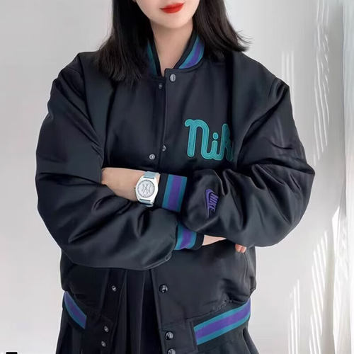 耐克男户外出行防风保暖防风棒球服棉衣夹克外套FQ7970 DD6056