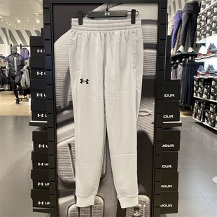 收口裤 休闲长裤 1373362 纯色户外加厚加绒卫裤 安德玛UA男抓绒裤