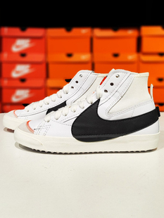 Nike高帮时尚板鞋耐克男鞋开拓者春秋季新款BLAZER运动鞋子小白鞋
