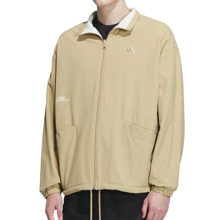 Adidas阿迪达斯2024春新款男子运动双面穿立领夹克 IT3966 IT3965