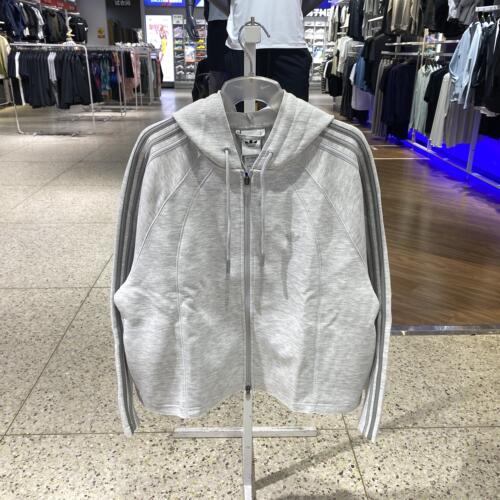 Adidas阿迪达斯男女舒适时尚连帽拉链开衫休闲运动风外套LD8334
