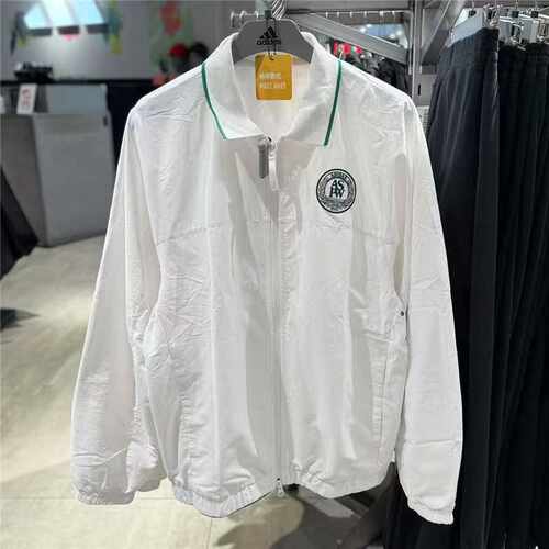 Adidas阿迪达斯男M VERBIAGE JKT2后背印花梭织外套JE3627 JI6457