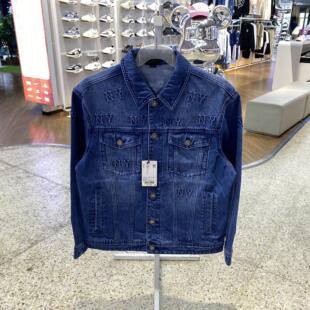 MLB男女户外宽松舒适入秋轻薄休闲百搭外套纯棉牛仔上衣3ADKM0444