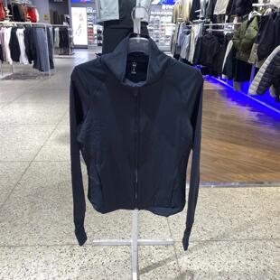 安德玛Meridian女舒适百搭时尚针织拇指扣运动夹克外套 1379157