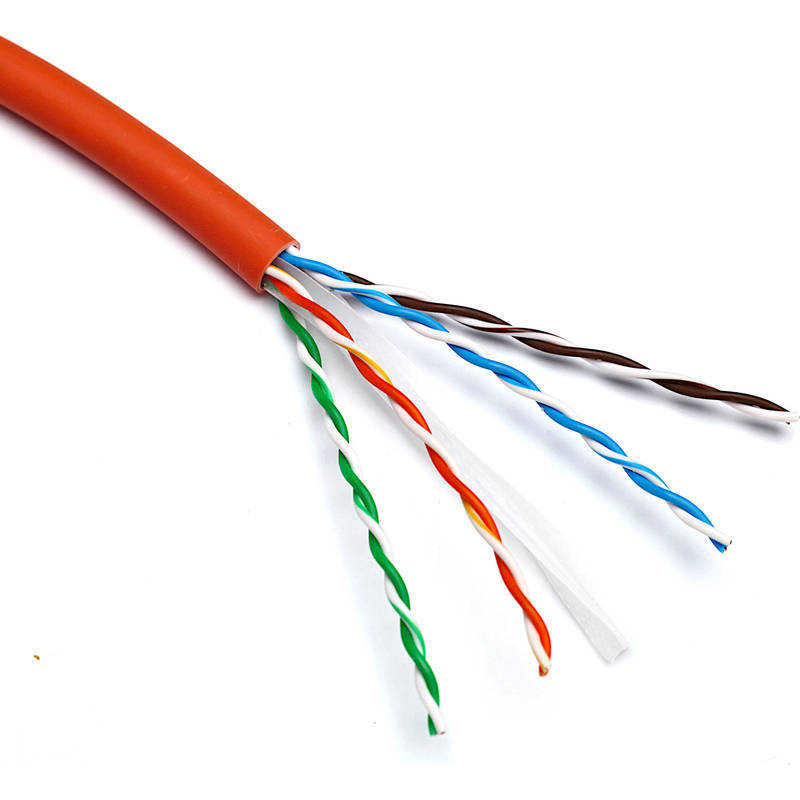 CAT6 六类高速网线厂家批发 非屏蔽网线家用监控设备宽带连接线