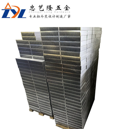 电子散热器LED铝型材散热器高密齿散热片铝型材电子散热器厂家