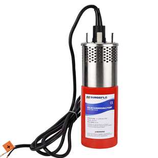 不锈钢太阳能潜水泵12升高扬程深井河道取水泵井用泵深井潜水泵