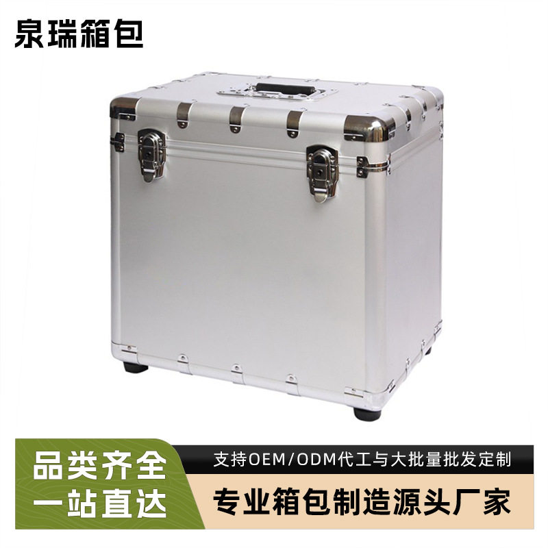 铝合金拉杆工具收纳箱万向轮仪器门窗五金样品灯具样角展示箱