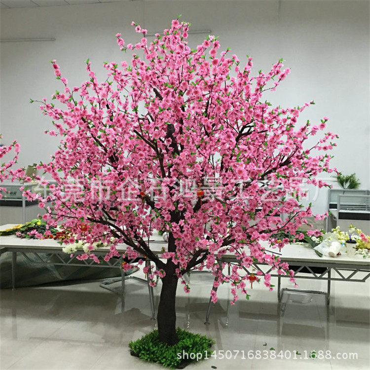 仿真桃花树厂家直供批发色好