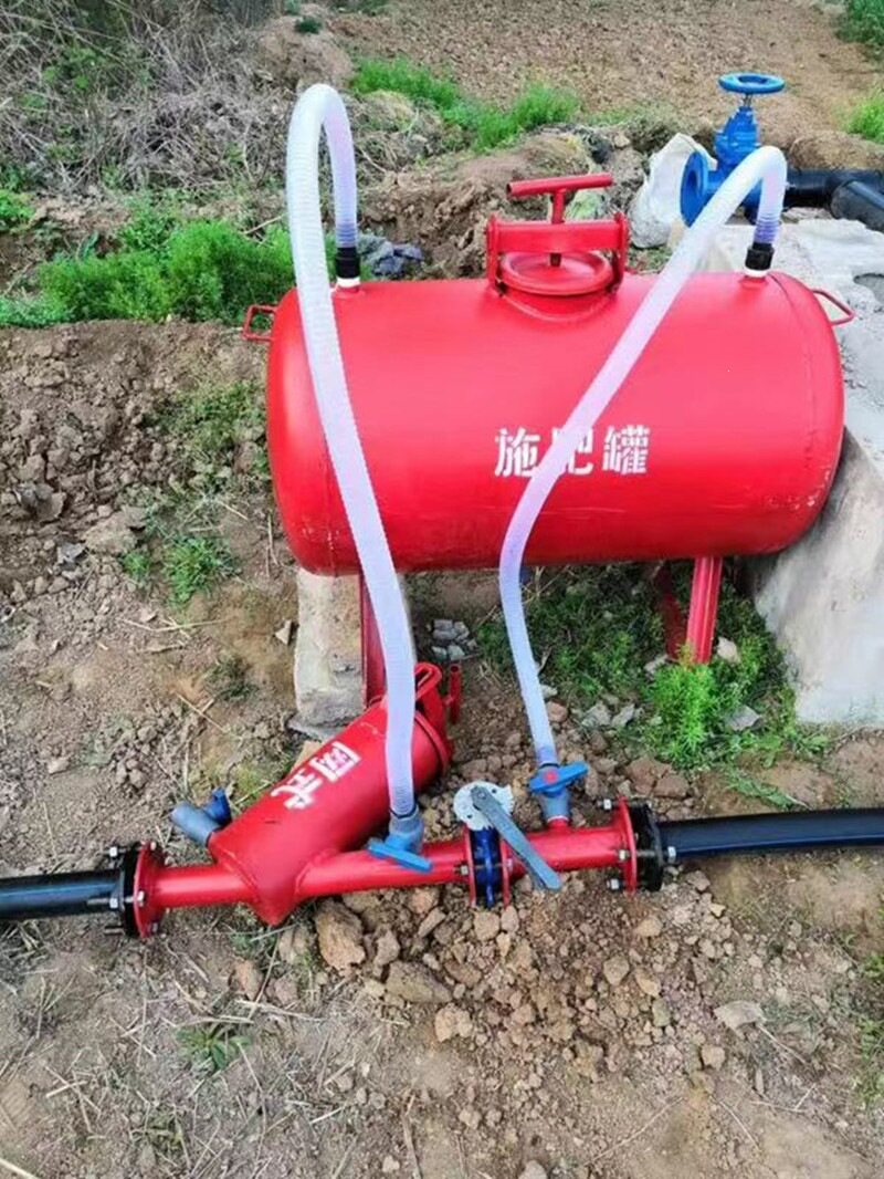 施肥罐钢制离心过滤器砂石罐微喷滴灌设备农用大棚自动过滤泥沙