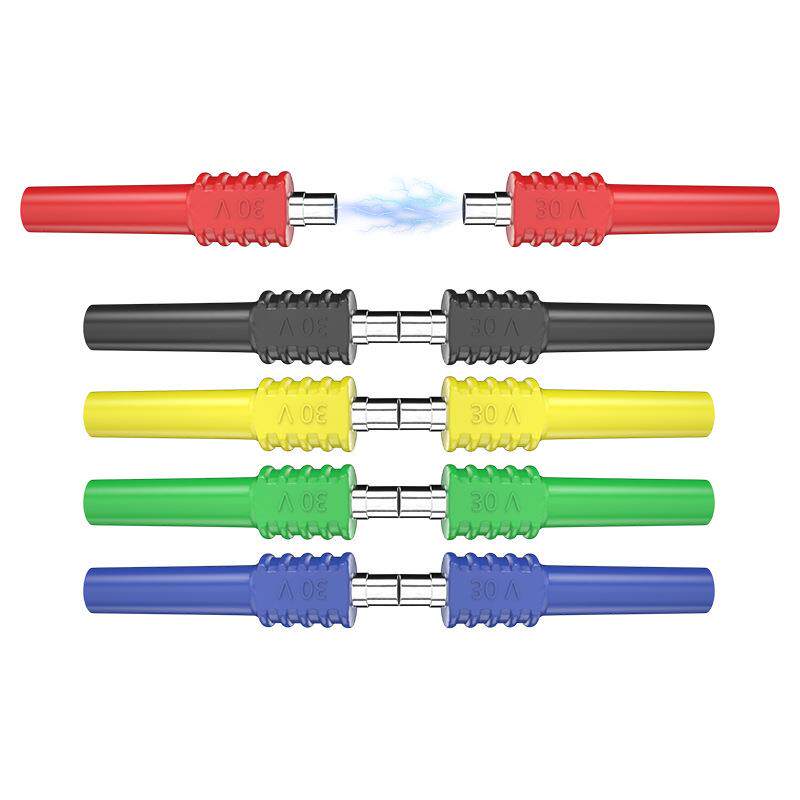 磁性测试线套件4mm香蕉插头测试线带磁性连接柔性跳线测试线套装