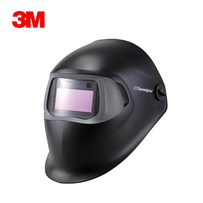3M100V自动变光电焊焊接氩弧焊面罩头戴式烧焊专用防飞沫紫外线