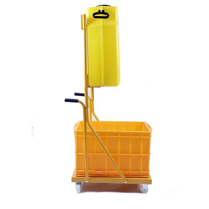 鹰兽验厂洗眼器53L便携洗眼器6650移动式验厂洗眼器推车式洗眼器