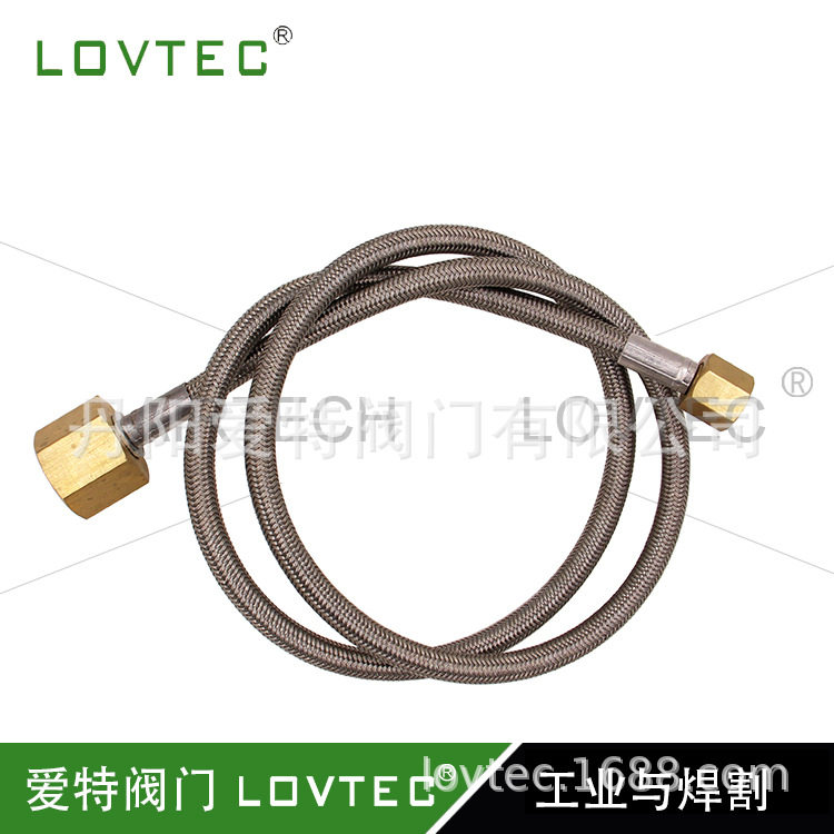 【厂家直销】气瓶用不锈钢高压软管两头螺纹耐高温