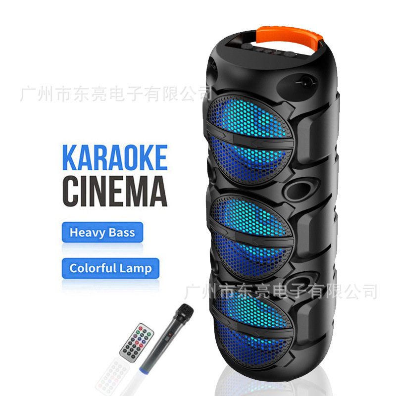 GY-8306厂家供应专业广场舞多喇叭大音响户外k歌手推车音箱带话筒