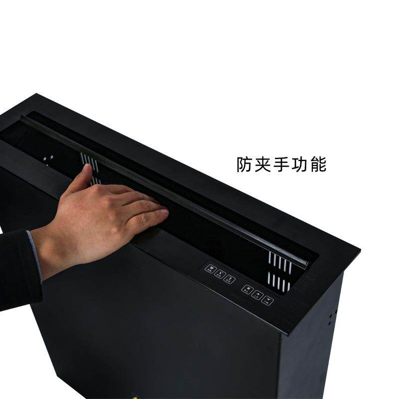托克拉克22寸液晶显示屏升降器电动会议桌教室智能显示器升降厂家
